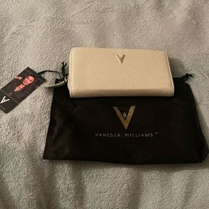 Vanessa Williams Bone/Mint Wallet